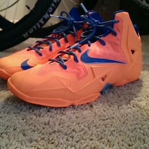 LeBron 11 atomic Orange