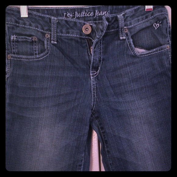 I ❤️ Justice Capris Jeans