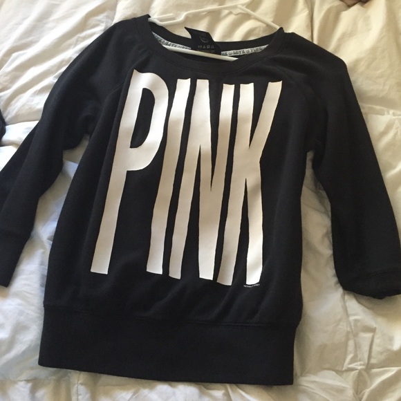 Pink crew neck
