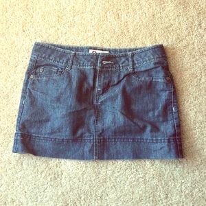 Denim skirt