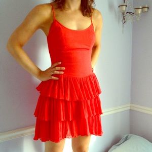 NWT Coral Betsey Johnson Dress in Size 6