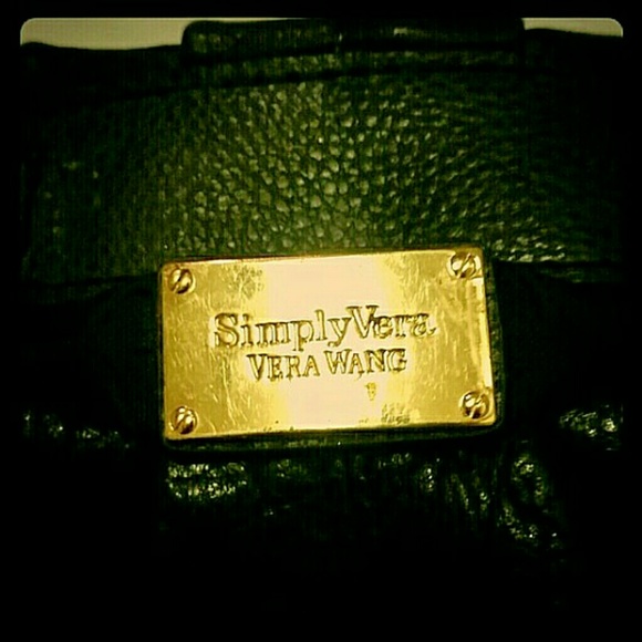 AUTHENTIC BLACK SIMPLY VERA WANG HOBO BAG - Picture 3 of 3