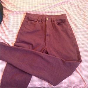 American Apparel High Waisted Jeans!