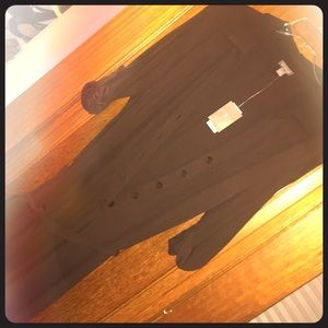 Ann Taylor Brown Shirt Dress