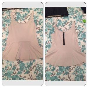 Bundle coral and gray shirt