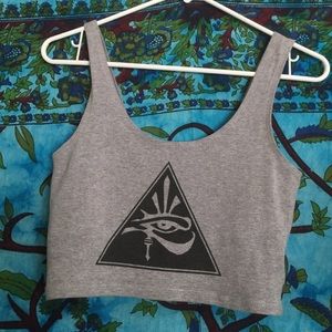 Eye of Horus Crop Top