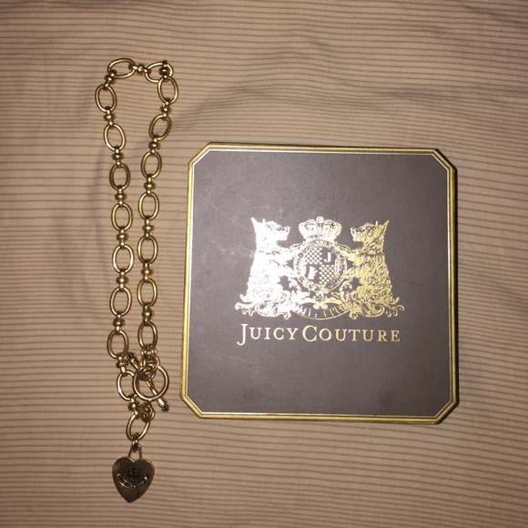 Juicy Couture necklace with box.