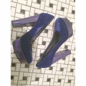 Rachel Zoe Leila in Blue Velvet