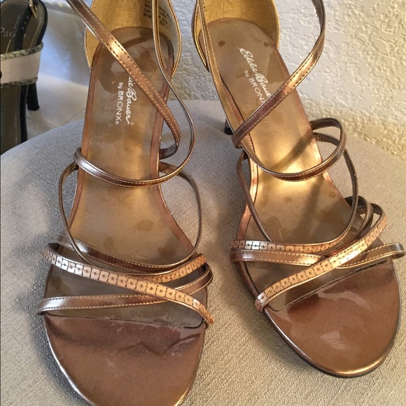 gold heels