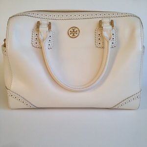 Tory Burch Robinson Spectator Middy Satchel