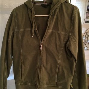 Olive green jacket
