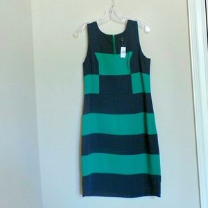 Ann Taylor green/blue dress
