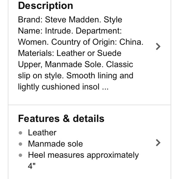 Steve Madden Stiletto Pump. Black Leather. - Picture 3 of 4