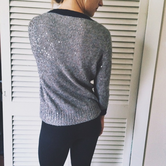 J Crew Sequin Sweater