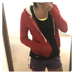 Burnt Orange American Eagle Hoodie