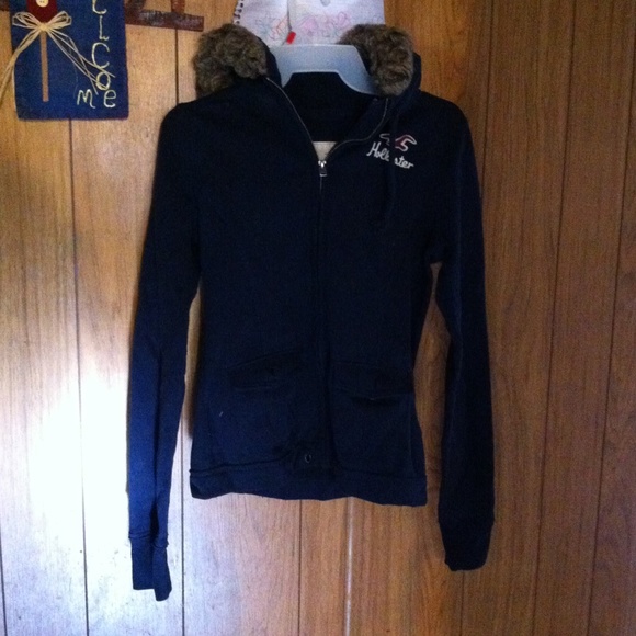 Hollister Sweaters - Hollister Navy Blue Sweater