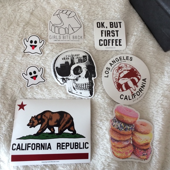 ❌sold❌Brandy Melville stickers