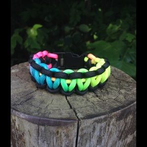 Rainbow Paracord bracelet