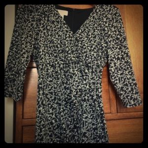 Black dress with mid length sleeves!