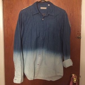 Chambray button down top.