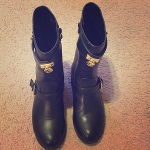 Black Michael Kors boots