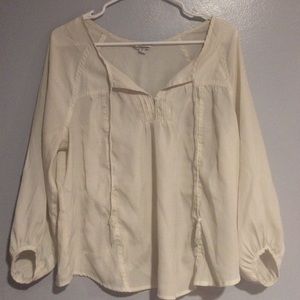 Off white blouse