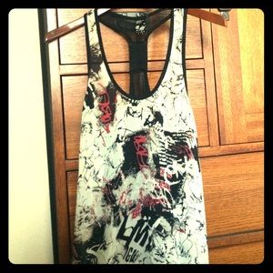 Guess racer back tank!