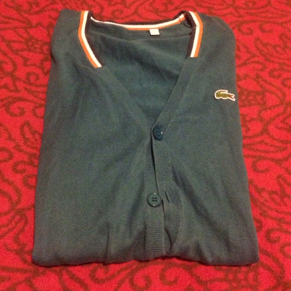 Men's Lacoste cardigan