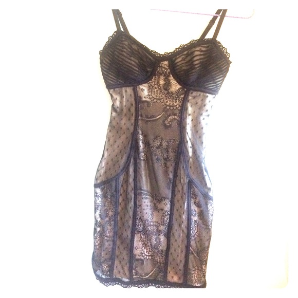 Sexy Lace Mixed Dress!