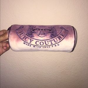 Purple ombré juicy couture makeup bag