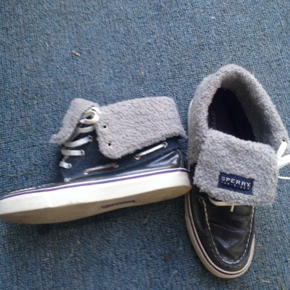High top Sperrys