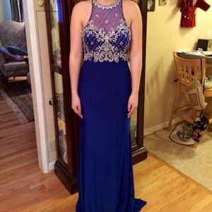 Royal Blue Prom dress