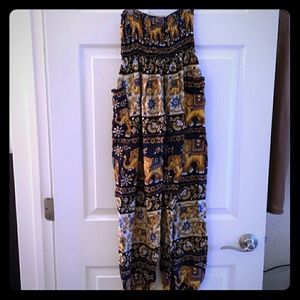 Strapless Romper Jumpsuit - sz XS