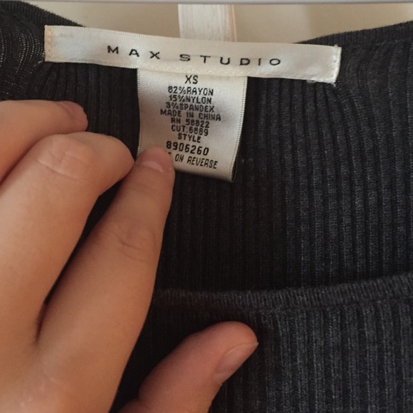 Max Studio Gray dress - Picture 3 of 3