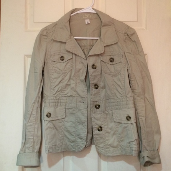 Loft cargo blazer