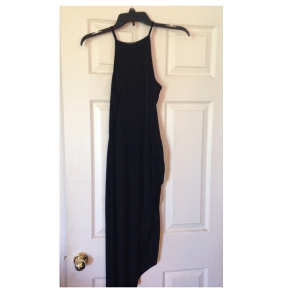 Charlotte Russe asymmetrical maxi dress