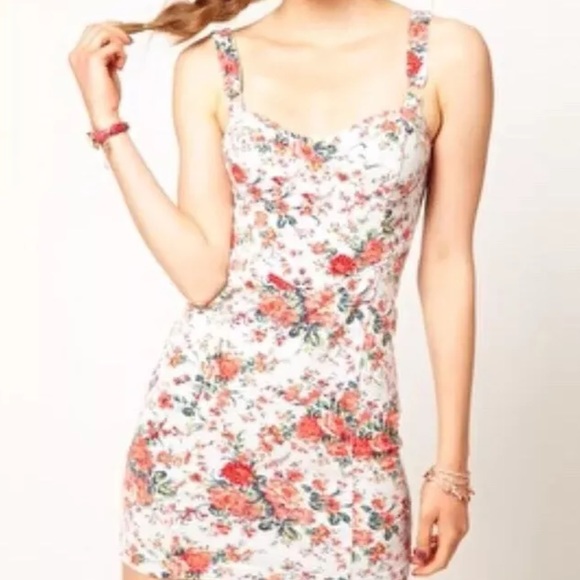 Free People Dresses & Skirts - NWT Free People Light Blue Floral Dress Size Small