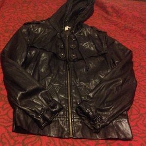 Leather jacket
