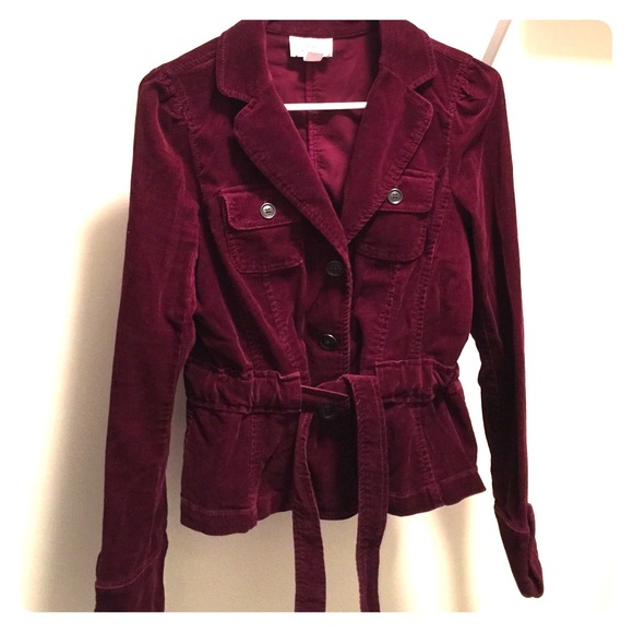 LOFT fitted corduroy jacket/blazer