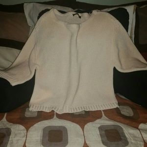MAKE ME AN OFFER. knitted sweater 3/4 sleeve