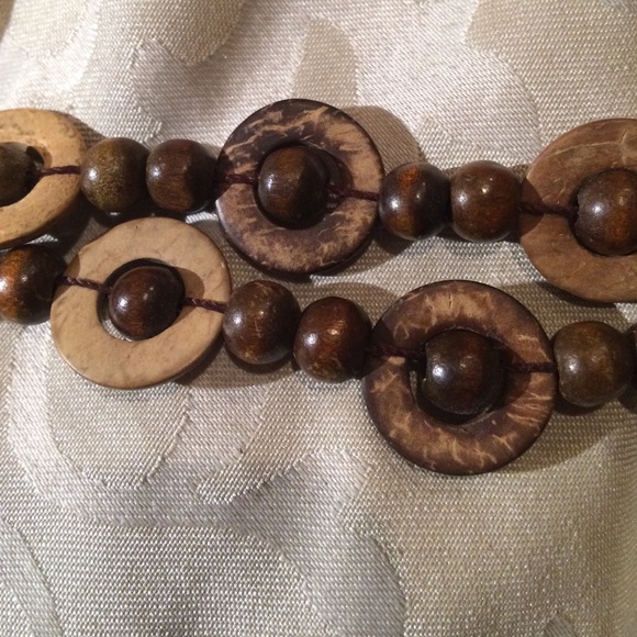Brazilian wood, long necklace - Picture 3 of 3