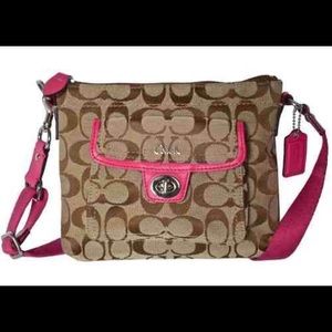 Authentic Pink Coach Cross body 💗