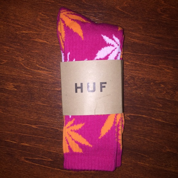 HUF Socks (pink/orange/white)
