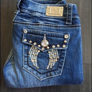 LA Idol Denim Lightly Distressed Jeans