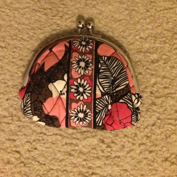 Vera Bradley coin purse NEVER USED