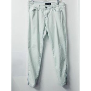 Forever 21 Mint Green Premium Denim