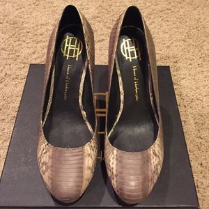 House of Harlow 1960 Snake Skin Pump - Worn Once