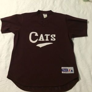 Oversized baseball jersey