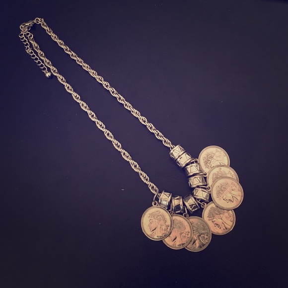 Gypsy coin necklace