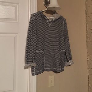 J crew hooded sweatshirt size small